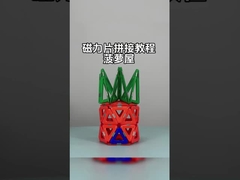 Assemblage de tuiles magnétiques aux formes polyvalentes pour les animaux et les plantes