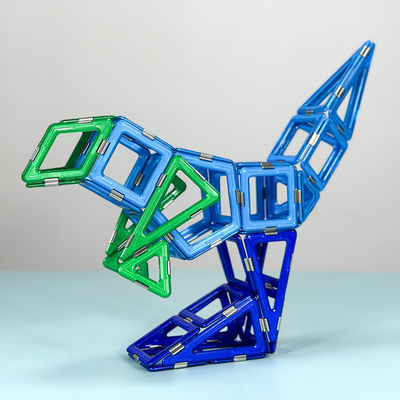 acheter Populaire Éducatif Magnétique Briques Jouets Velociraptor Magnétique Blocs Structure 3D online manufacture