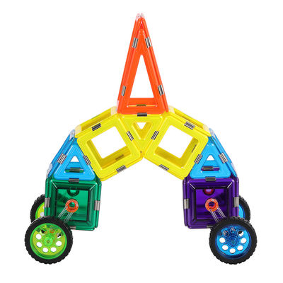 acheter Construction 3D Carreaux magnétiques colorés Blocs de construction de voiture STEM Jouets OEM ODM online manufacture
