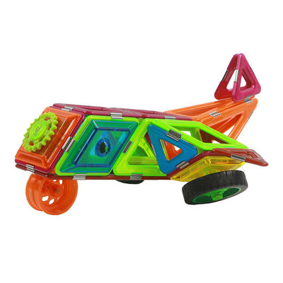 acheter Carreaux magnétiques 3D Véhicules Jouet de chasse, Blocs de construction magnétiques avec roue online manufacture