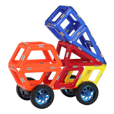 acheter Enfants Magnétiques Blocs de construction Jouets automobiles Véhicule d'ingénierie Magnet 3D online manufacture