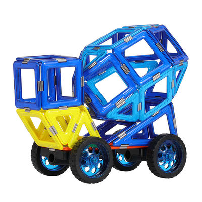 acheter Concrete Mixer Carreaux magnétiques Véhicules Ingénierie Voiture Jeux pour enfants Jouets de construction online manufacture