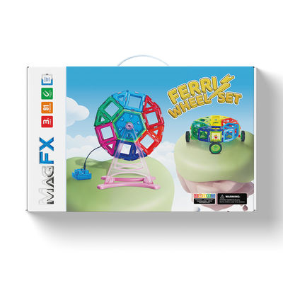 Deuxième génération de blocs magnétiques jouets 91PCS Dreamland thème créativité