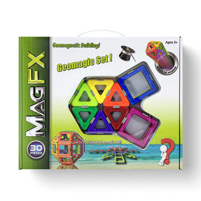 Blocs de construction magnétiques 3D ensemble de formes de boules d'Archimède Puzzle jouet de décompression