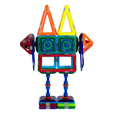 Des enfants créatifs des blocs magnétiques des robots des carreaux magnétiques creux des jouets
