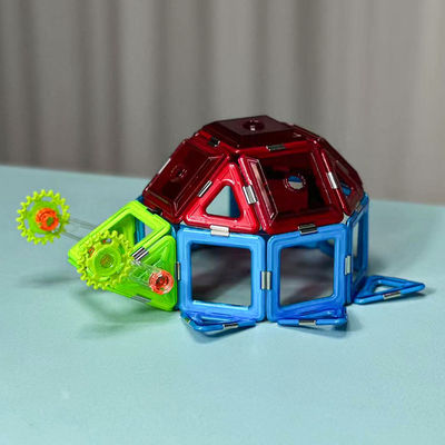 Blocs de jeu magnétiques en forme de coccinelle Kit de montage de jouets de construction magnétiques
