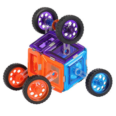 Grands yeux blocs magnétiques avec roues, télécommande carreaux magnétiques accessoires