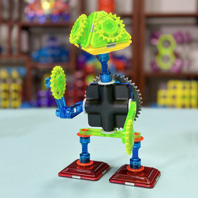 Créatif Blocs magnétiques Accessoires Kung Fu Petite tortue Jouets de construction avec équipement