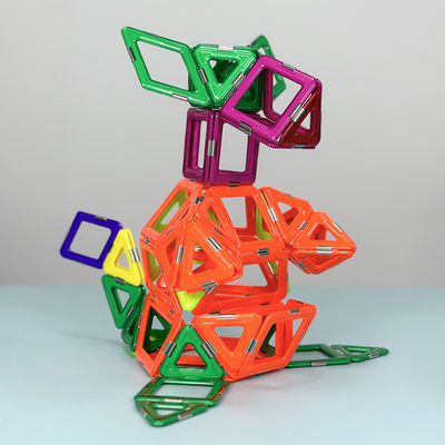 3D Créatif Enfants Jouet Kangourou Blocs magnétiques Animaux aux couleurs vives