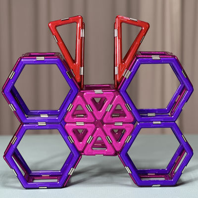 Structures de papillons 3D Blocs de jeu magnétiques Surface lisse Jouets de construction pour enfants Cadeau