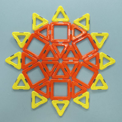 Plantes à thème Magnétique Enfants Blocs Jouets Formes solaires Créativité Apprentissage