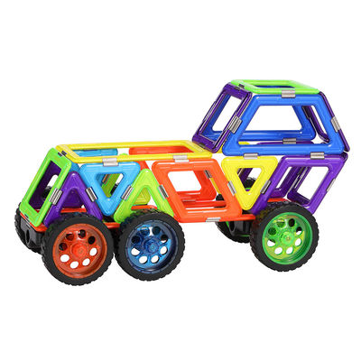 Activités pour tout-petits Véhicules à jouets magnétiques Jeep étendu Blocs magnétiques Voiture