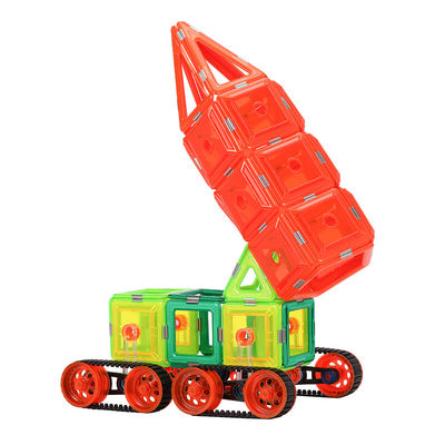 3D Magnétique Blocs de construction Jouets Missile véhicule blindé Pour les filles de 3 à 8 ans Garçons