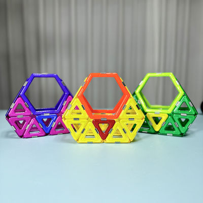 OEM Blocs magnétiques Scène de vie Formes de sac à manger Modèle de forme magnétique Jouet de construction