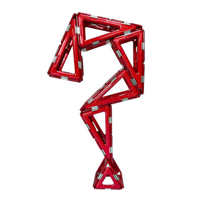 Des formes de bâtiments en plastique magnétique multicolore marque-question Blocs éducatifs