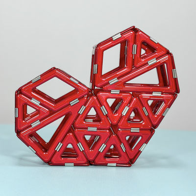 Amour à grande échelle Formes magnétiques Ensemble de construction Blocs de jouets DIY 3D Créatif
